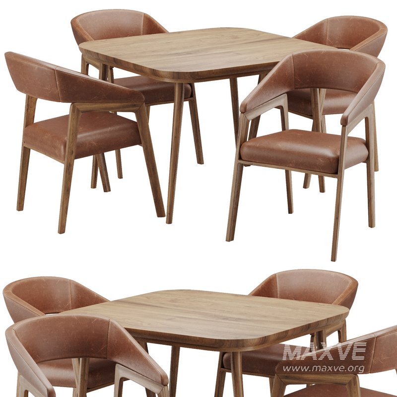 Dinning chair and table55 - Image 1