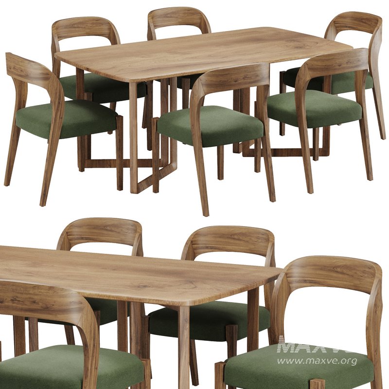 Dinning chair and table68 - Image 1
