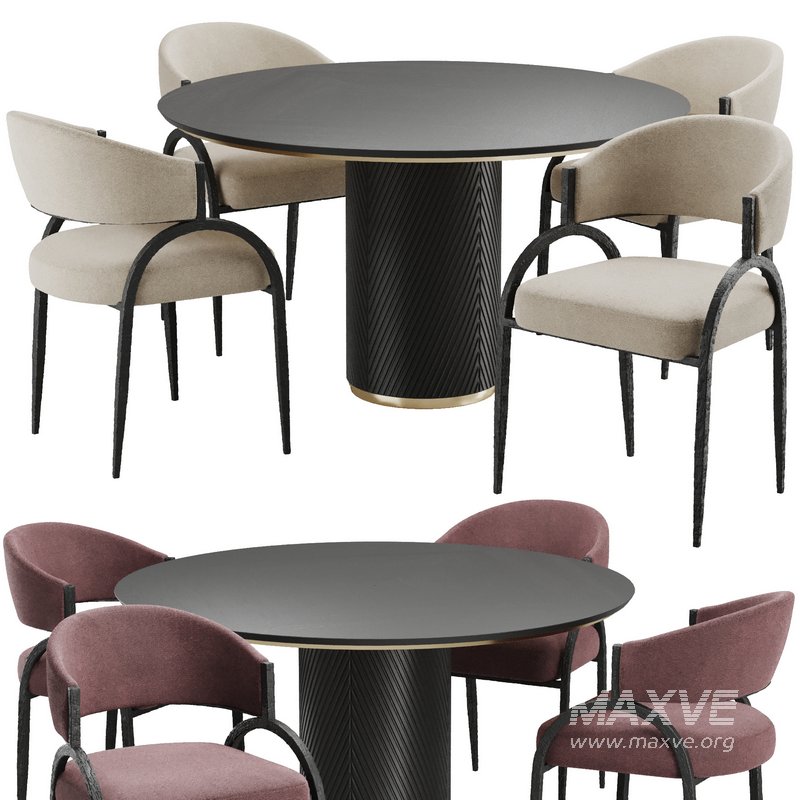 Dinning chair and table51 - Image 1