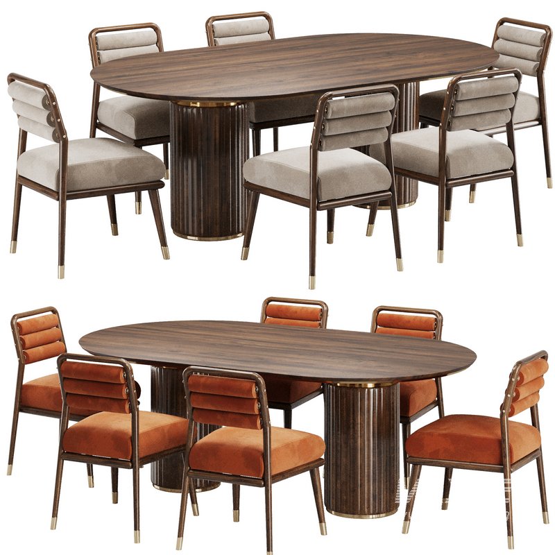 Dinning chair and table64 - Image 1