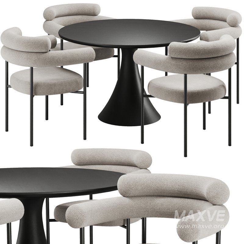 Dinning chair and table67 - Image 1