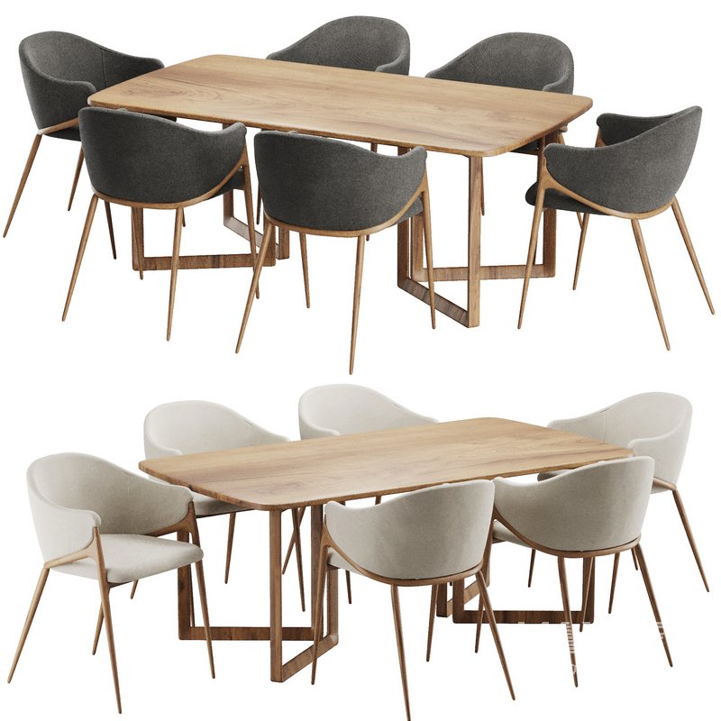 Dinning chair and table59 - Image 1