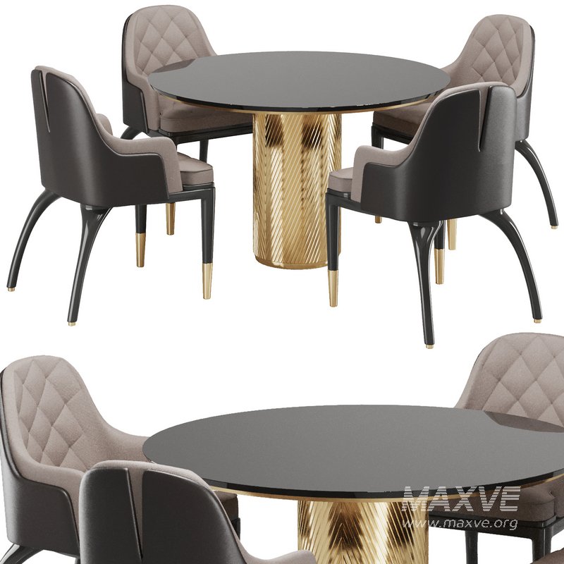 Dinning chair and table49 - Image 1