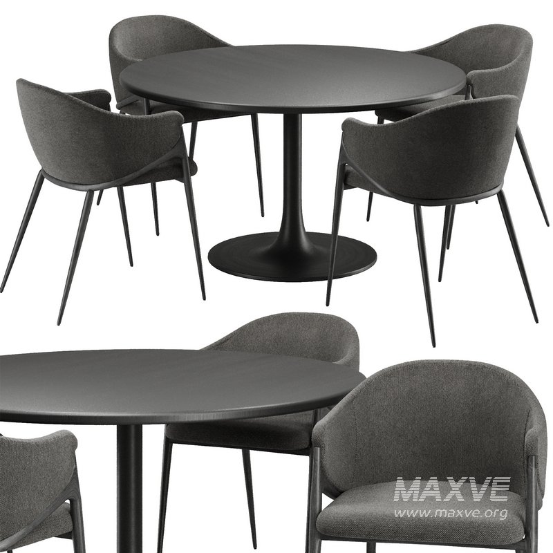 Dinning chair and table62 - Image 1