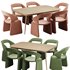 Dinning chair and table48 - Thumbnail 1
