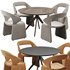 Dinning chair and table47 - Thumbnail 1