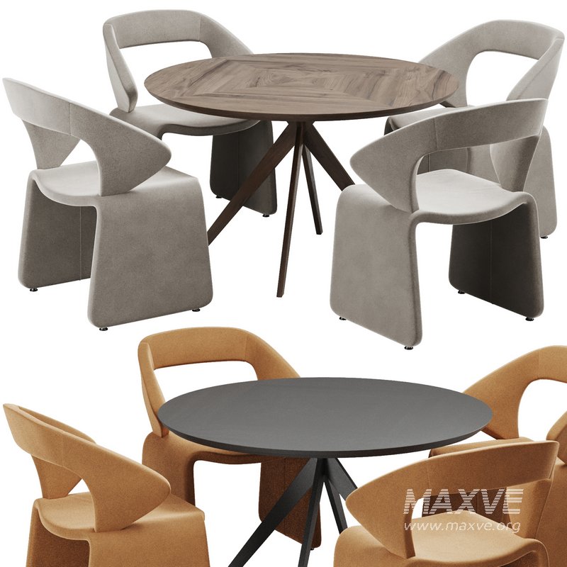 Dinning chair and table47 - Image 1