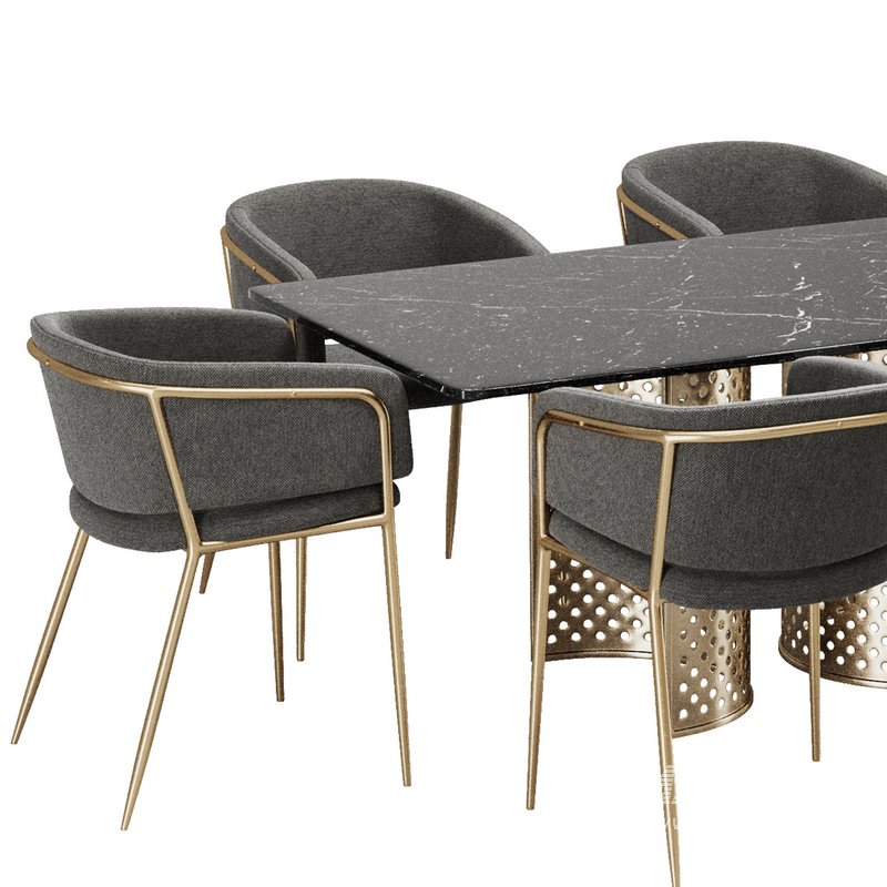 Dinning chair and table44 - Image 2