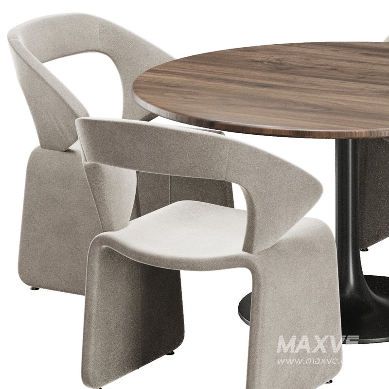 Dinning chair and table45 - Image 2