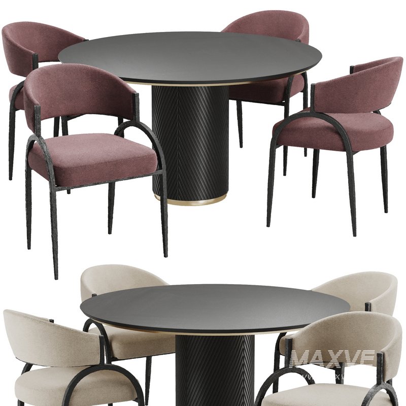 Dinning chair and table51 - Image 2