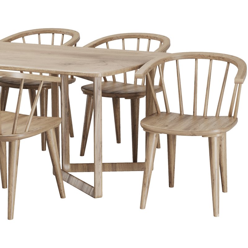 Dinning chair and table66 - Image 3