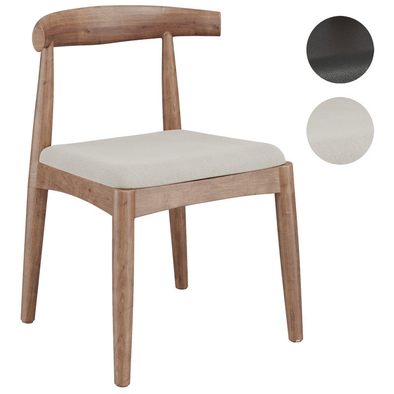 Elbow Chair Natural Oak - Image 3