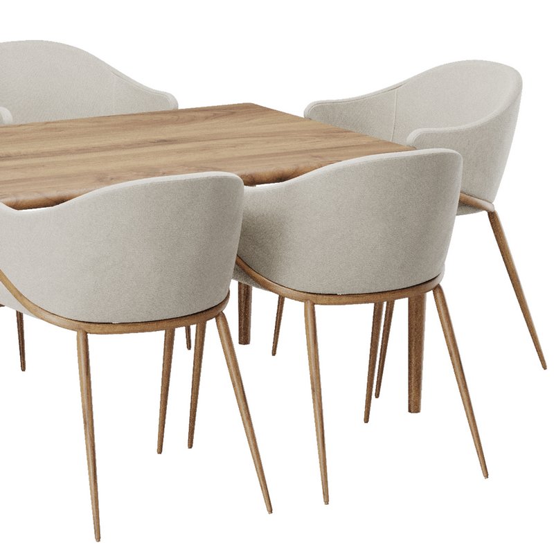 Dinning chair and table61 - Image 3