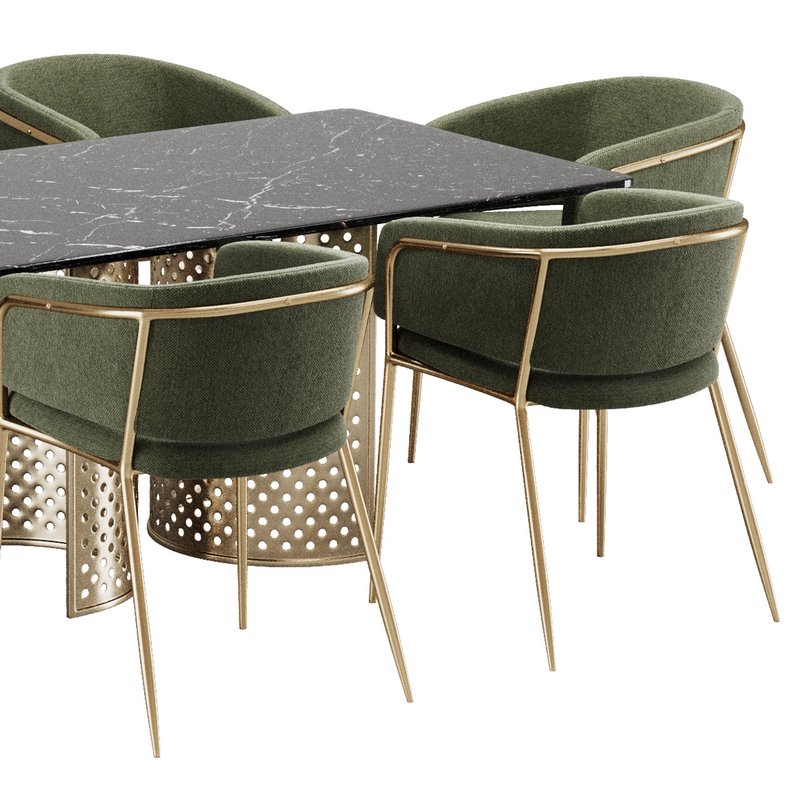 Dinning chair and table44 - Image 3