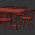 Dinning chair and table66 - Thumbnail 2
