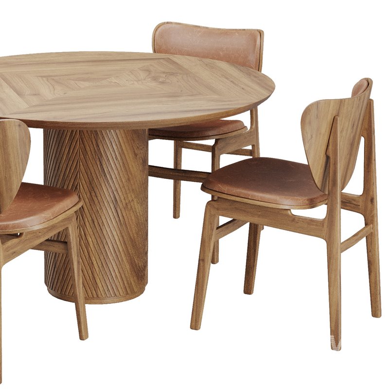 Dinning chair and table56 - Image 4