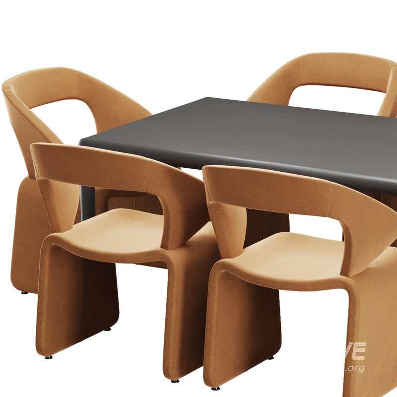 Dinning chair and table46 - Image 3