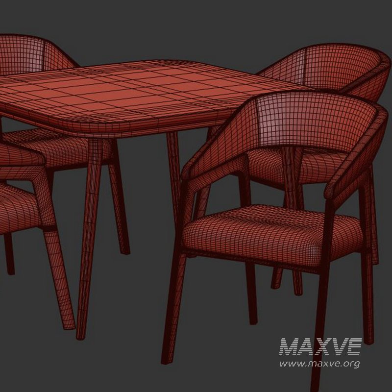 Dinning chair and table55 - Image 3