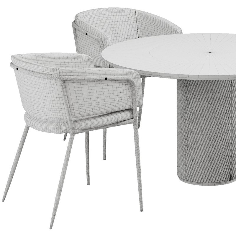 Dinning chair and table42 - Image 3