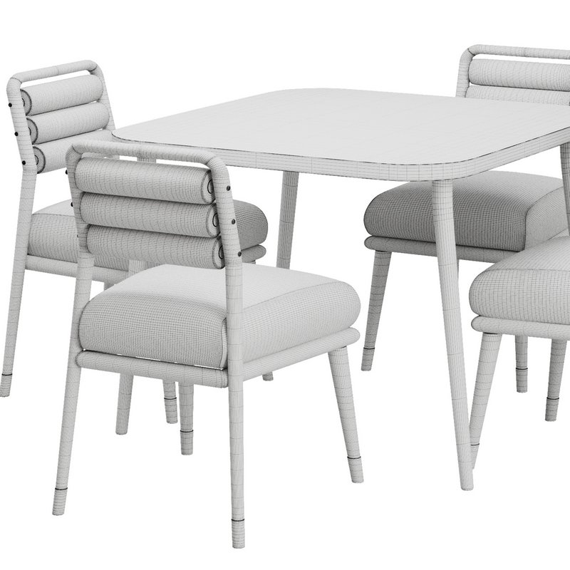Dinning chair and table65 - Image 4