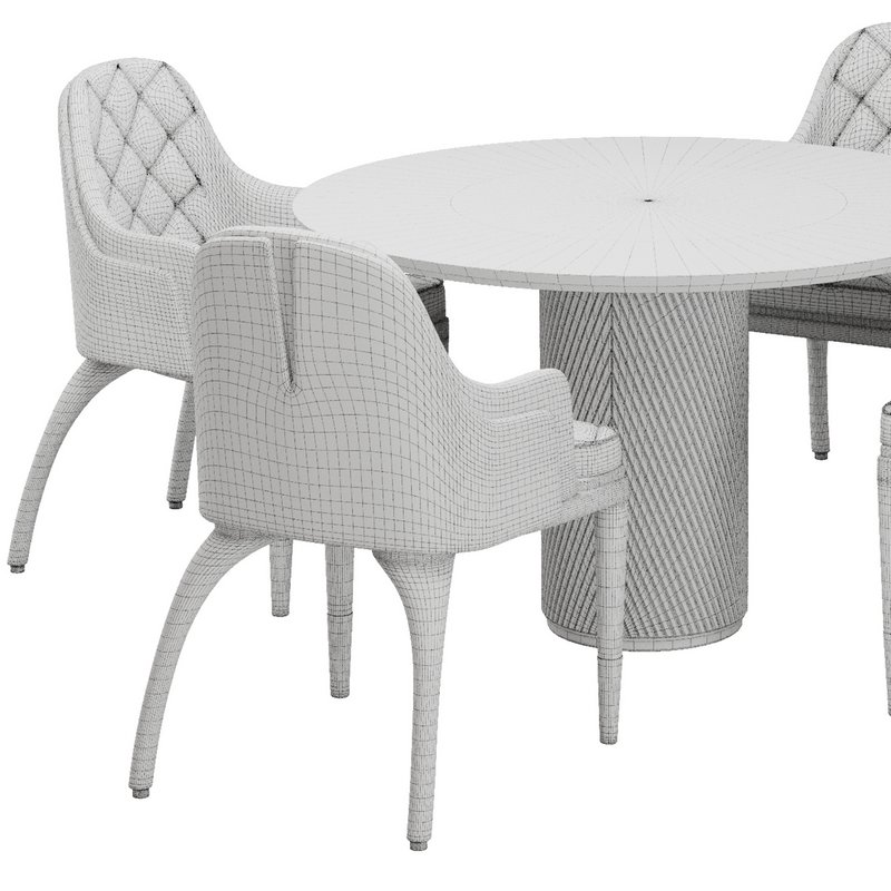 Dinning chair and table49 - Image 4