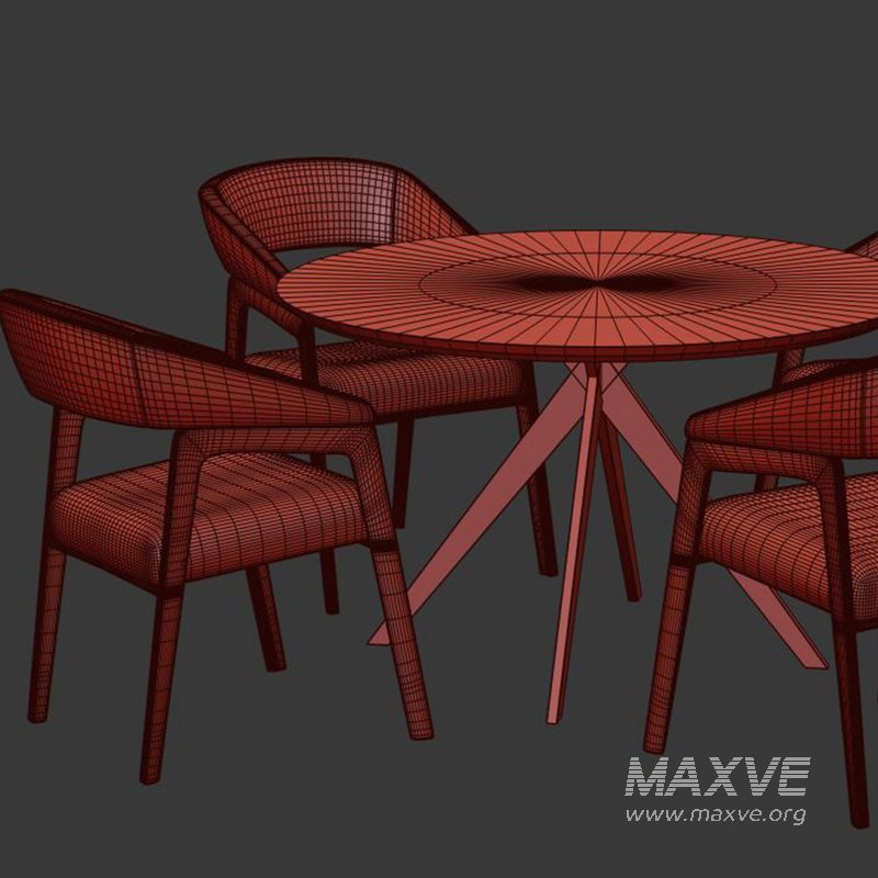 Dinning chair and table53 - Image 3