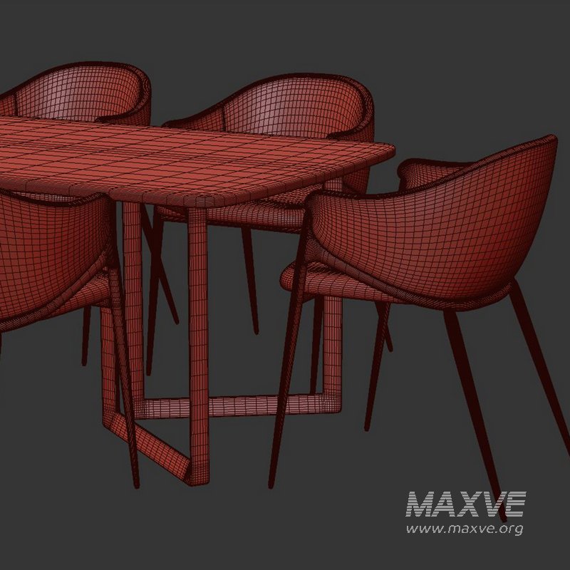 Dinning chair and table59 - Image 4