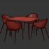 Dinning chair and table60 - Thumbnail 4
