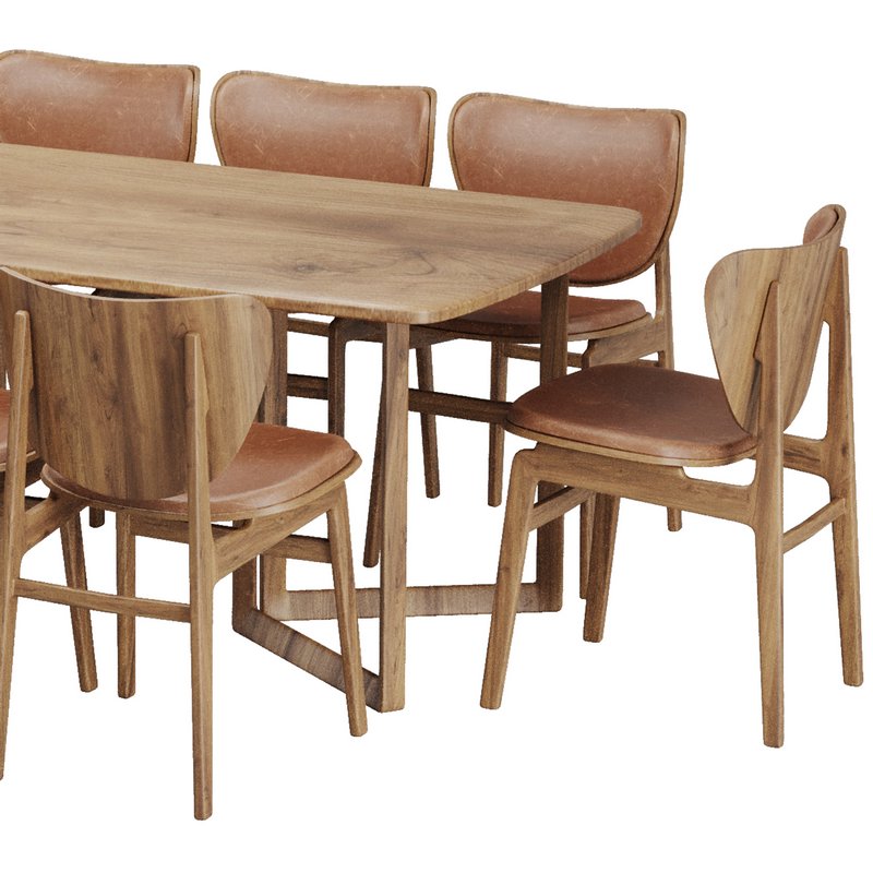 Dinning chair and table58 - Image 3