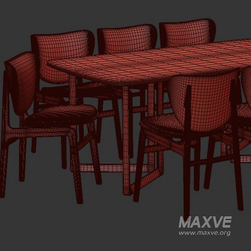 Dinning chair and table58 - Image 5