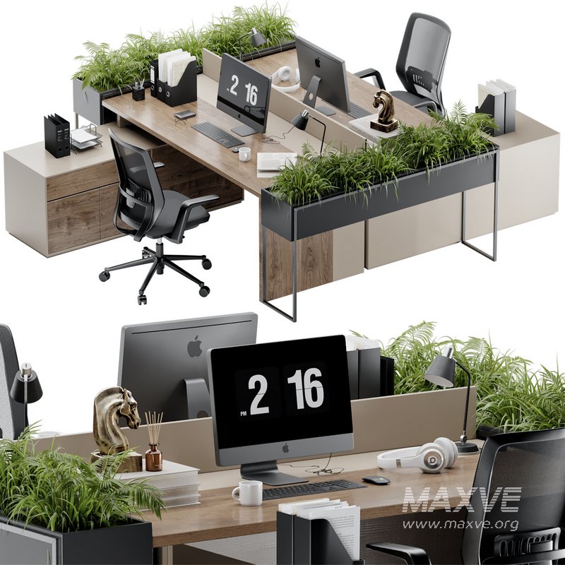 Employee Set Office Furniture 11 - Image 4