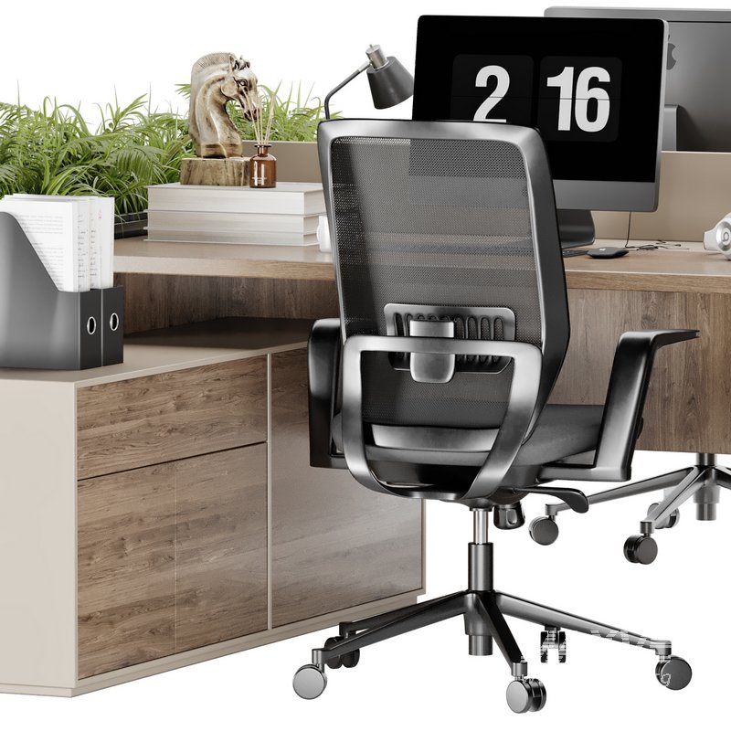 Employee Set Office Furniture 11 - Image 3