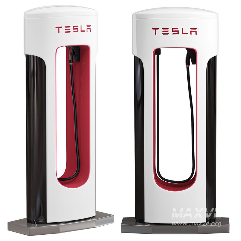 Tesla Electric Vehicle Charging Station - Image 1