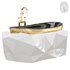 Diamond Bathtub White, White Marble - Thumbnail 1