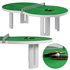 Outdoor Tischtennis Tisch Flache 8 Table by Playteam - Thumbnail 1