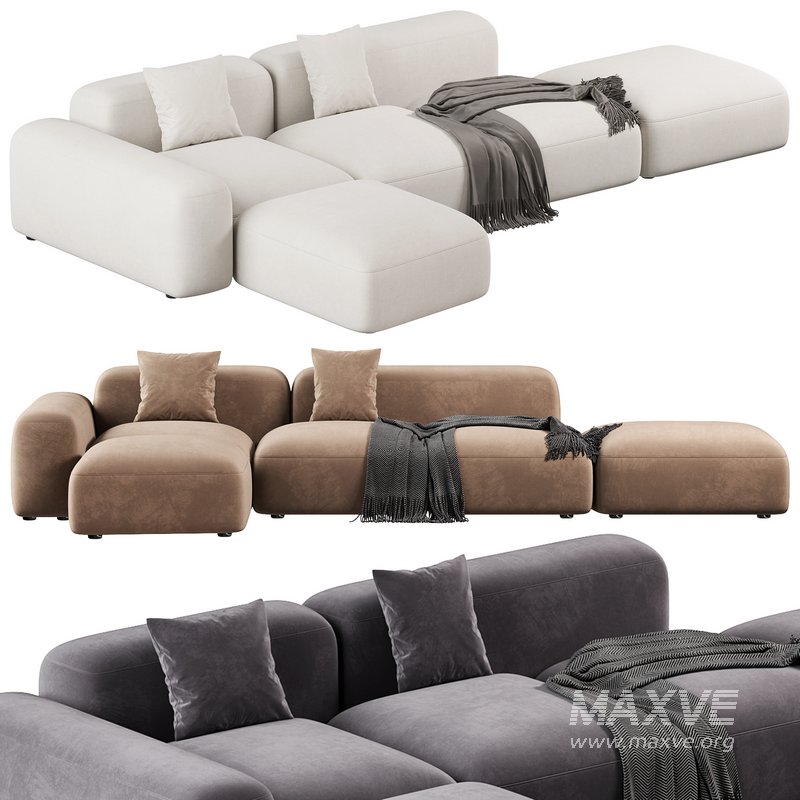 Customizable Sofa Lapis E019 - Image 2