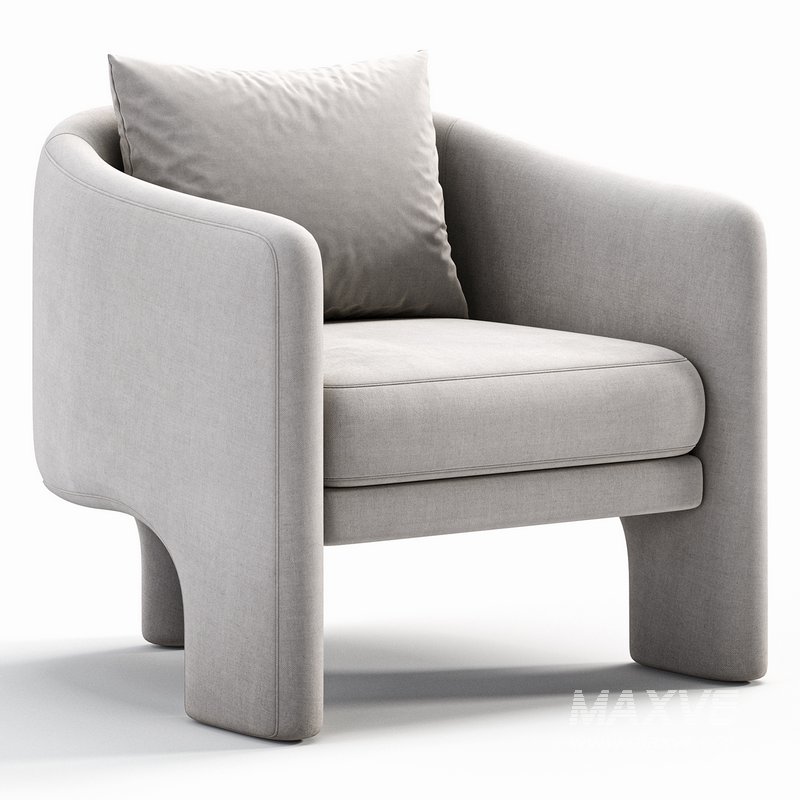 Upland Upholstered Armchair - Image 2