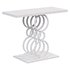 Black Narrow Console Table Marble - Thumbnail 3