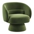 Saboor Upholstered Swivel Barrel Chair - Thumbnail 1
