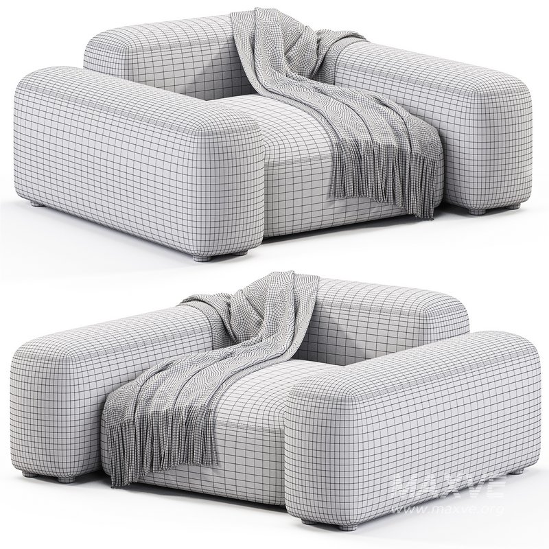 Customizable Armchair Lapis E010 - Image 3