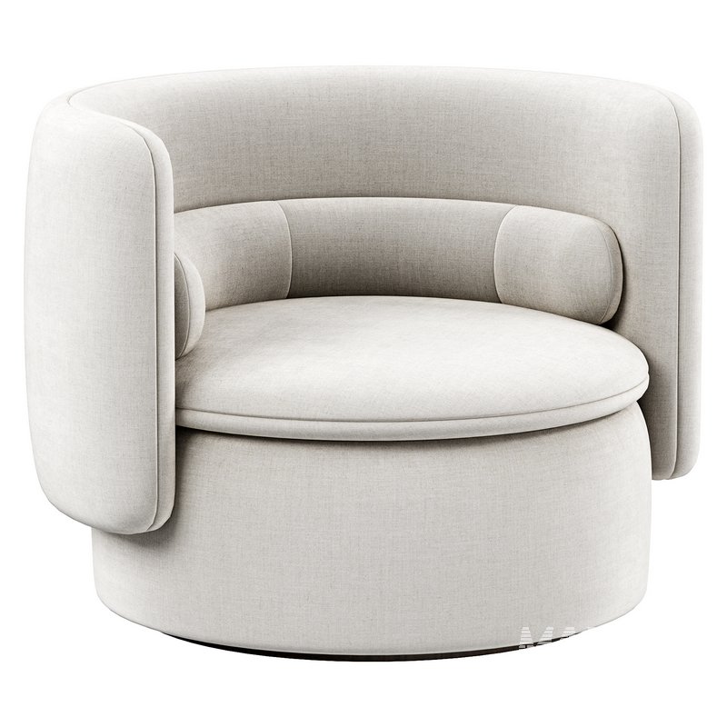 Group armchair with fixed base By SCP - Image 3