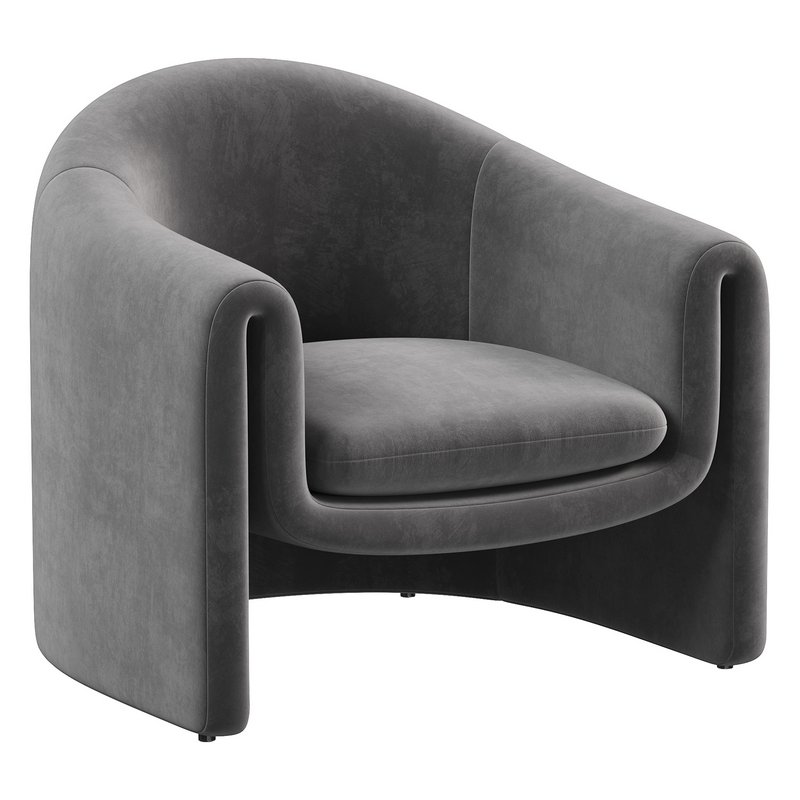 Pollman Upholstered Barrel Chair - Image 3