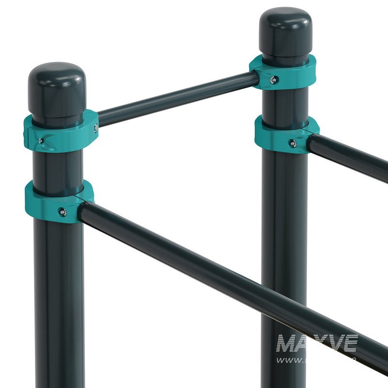 Double Curved Gym Bars by Kenguru - Image 2