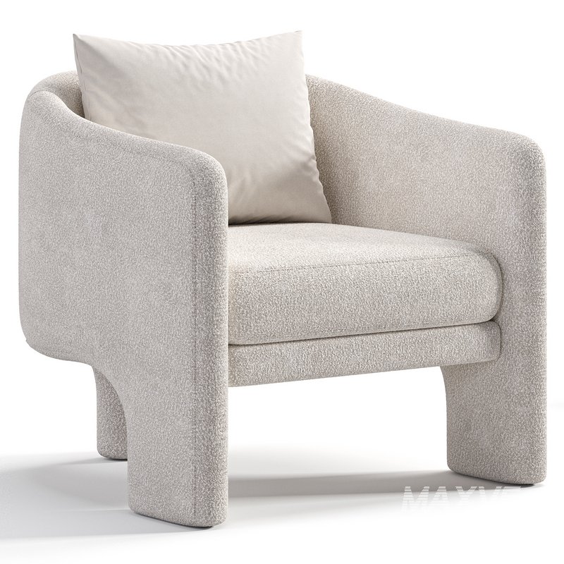 Upland Upholstered Armchair - Image 3