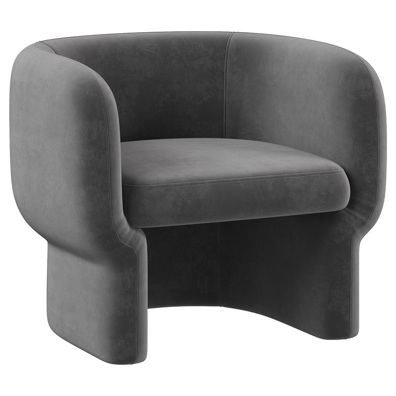 Cambry Upholstered Barrel Chair - Image 1