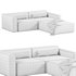 Mix Modular 3 PC Sectional - Thumbnail 2