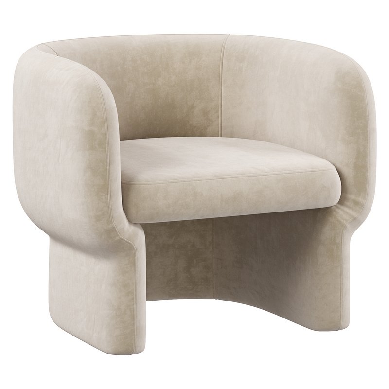 Cambry Upholstered Barrel Chair - Image 4