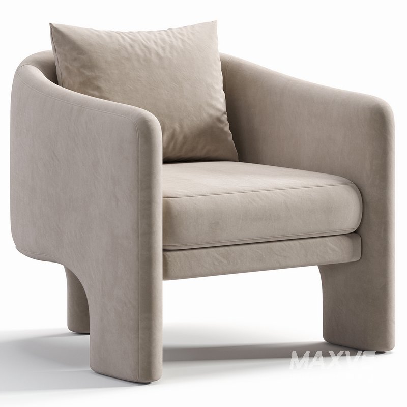 Upland Upholstered Armchair - Image 4
