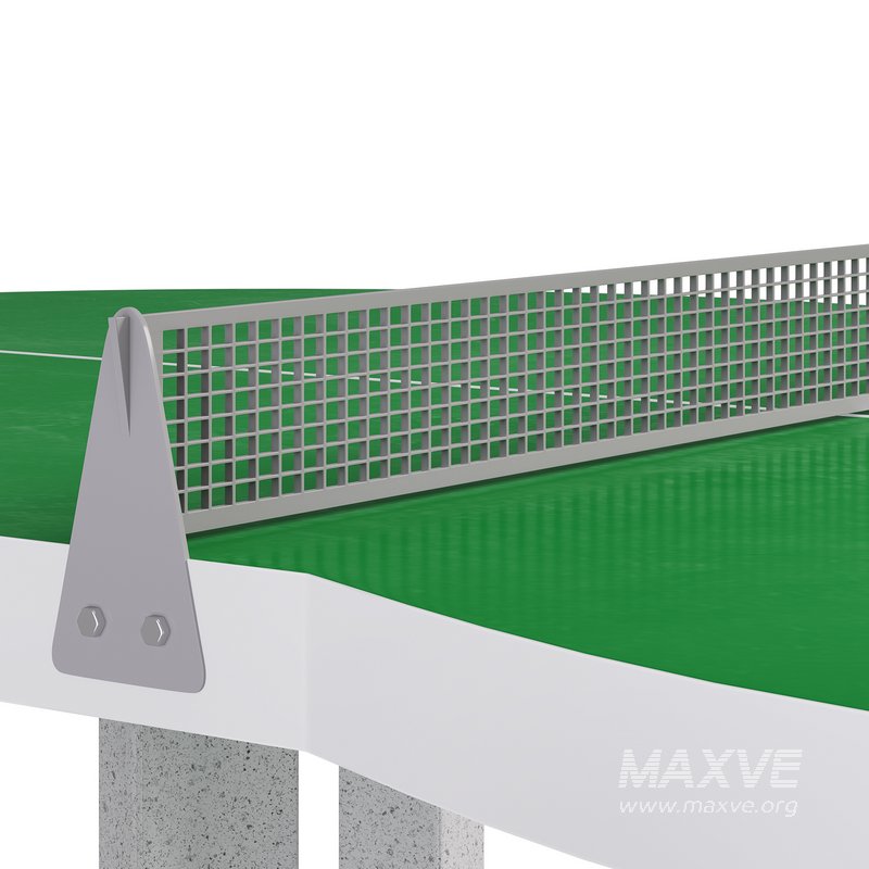 Outdoor Tischtennis Tisch Flache 8 Table by Playteam - Image 4