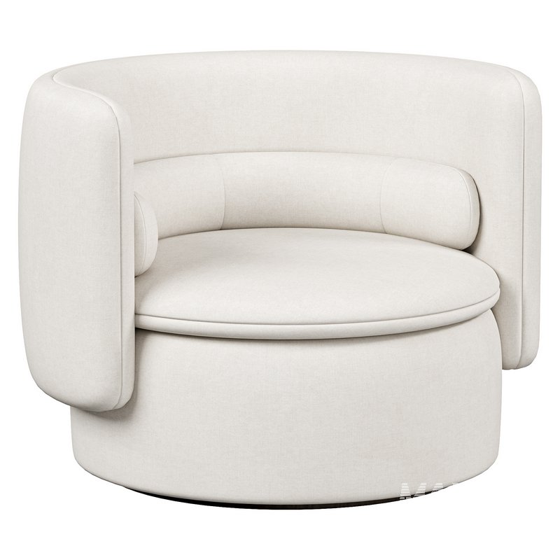 Group armchair with fixed base By SCP - Image 4